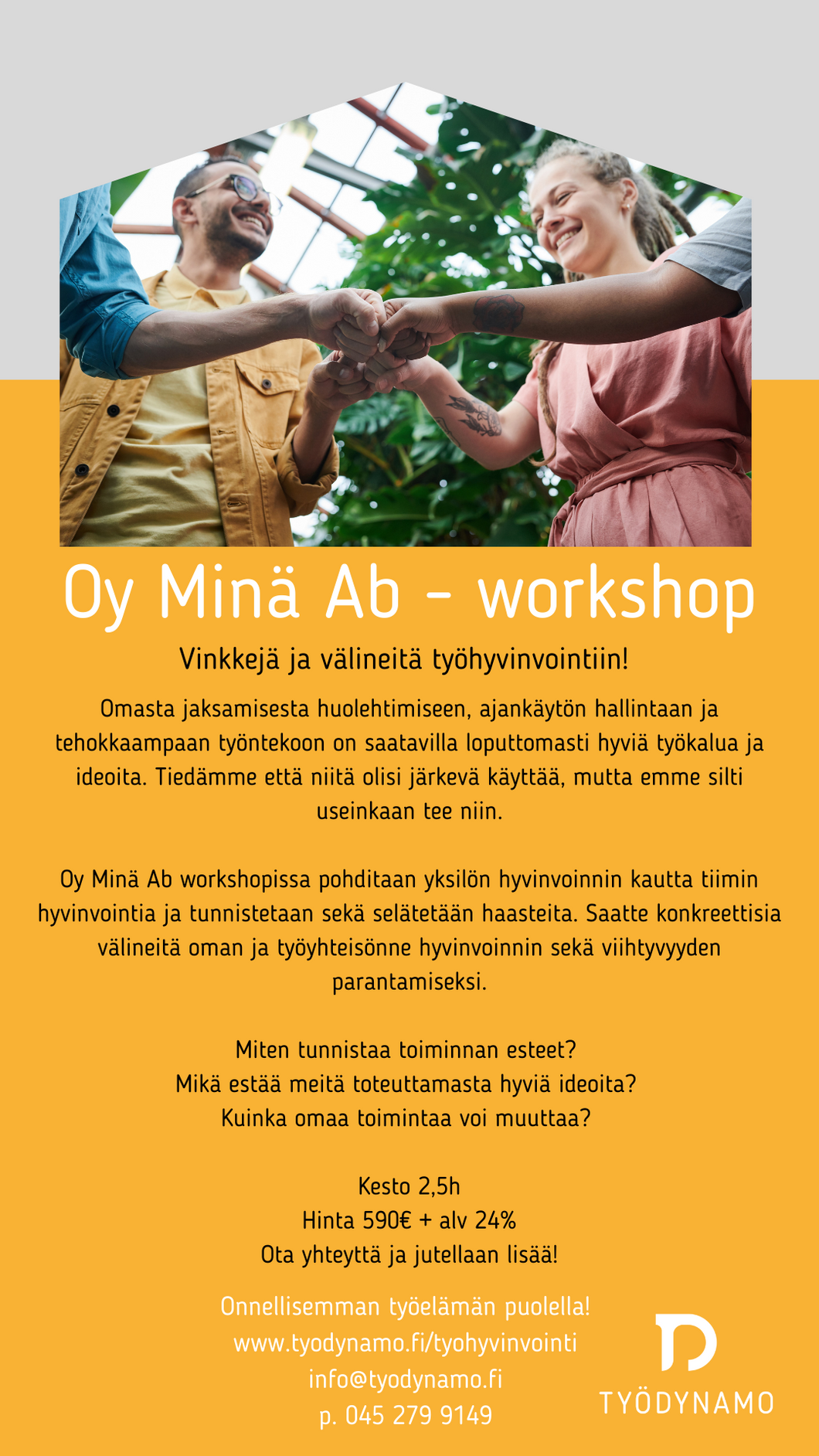 Oy minä Ab - työhyvinvointiworkshop